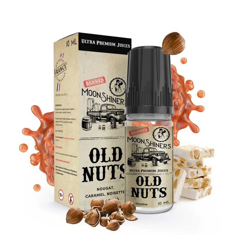 Old Nuts 10ml (12mg) - Moon Shiners by Le French Liquide