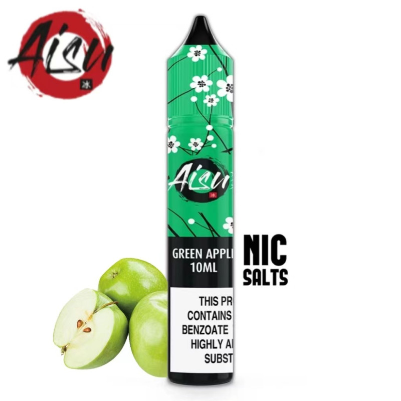 Green Apple 10ml (20mg) - AISU Nic Salts
