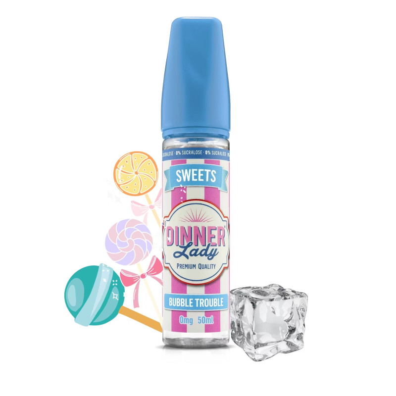 Bubble Trouble 50ml 0% Sucralose (0mg) - Tuck Shop