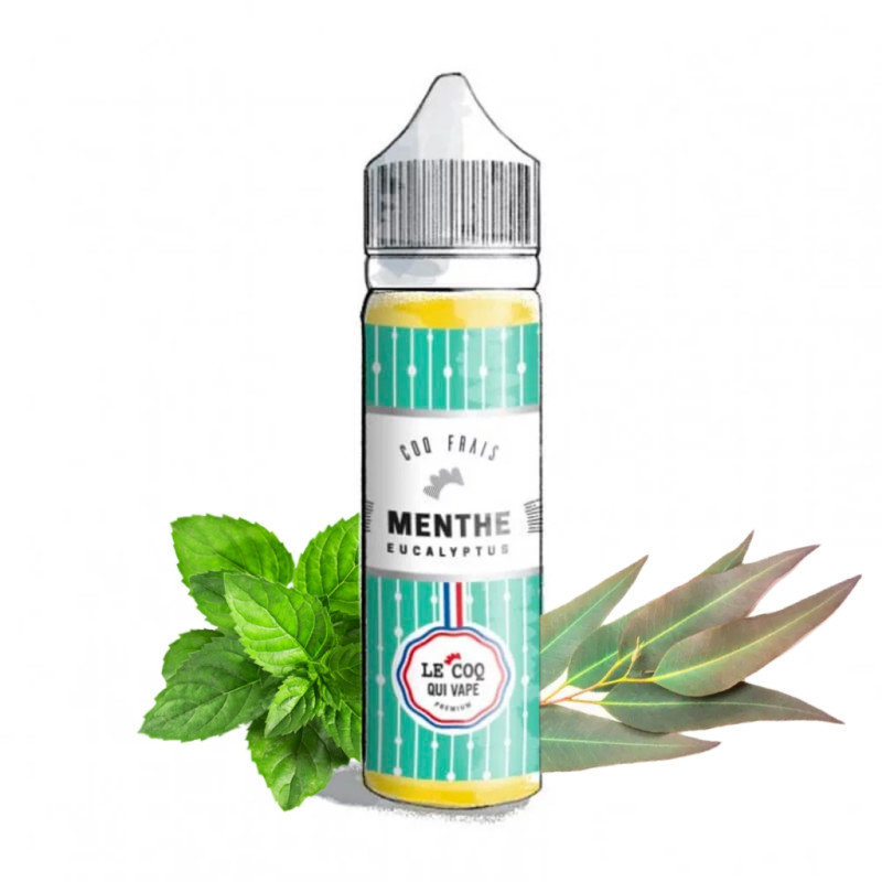 Menthe eucalyptus 50ml (0mg) - Le Coq Frais