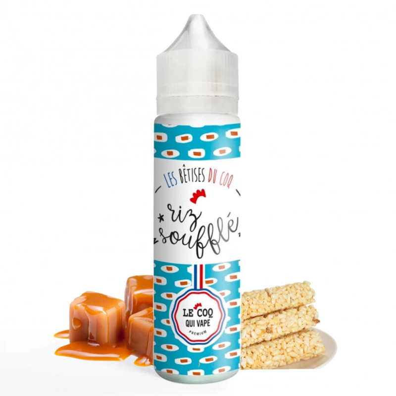 Riz souffle 50ml (0mg) - Les Bêtises du Coq