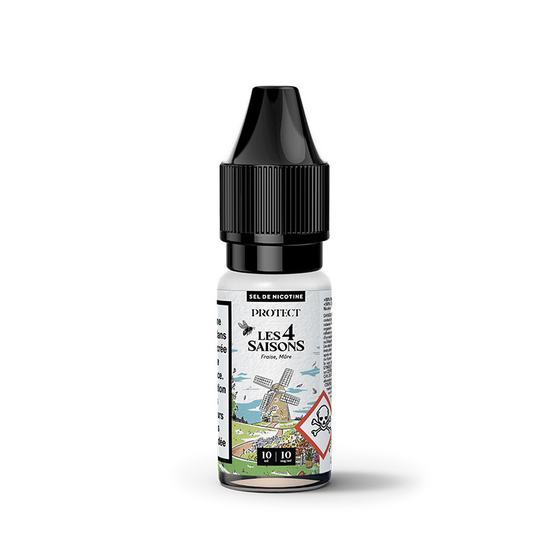 Fraise Mûre Salt 10ml Printemps (Nicotine:20 mg/ml) - Protect
