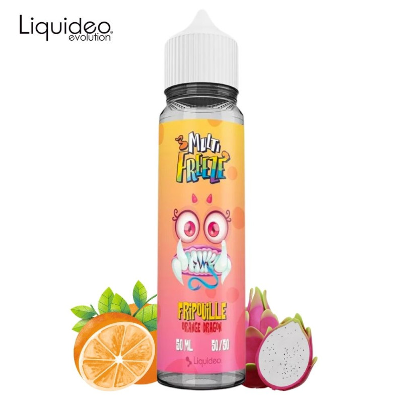 Fripouille Orange Dragon 50ml (0mg) - Multifreeze by Liquideo