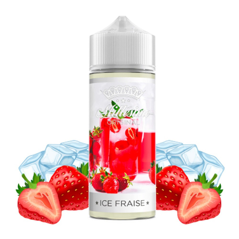 Ice Fraise 100ml (0mg) - Millésime