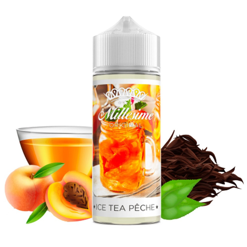 Ice Tea Pêche 100ml (0mg) - Millésime