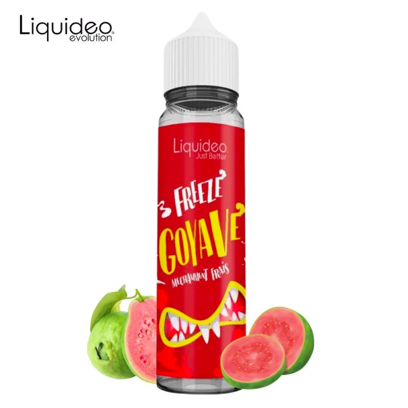 Freeze Goyave 50ml (0mg) - Liquideo