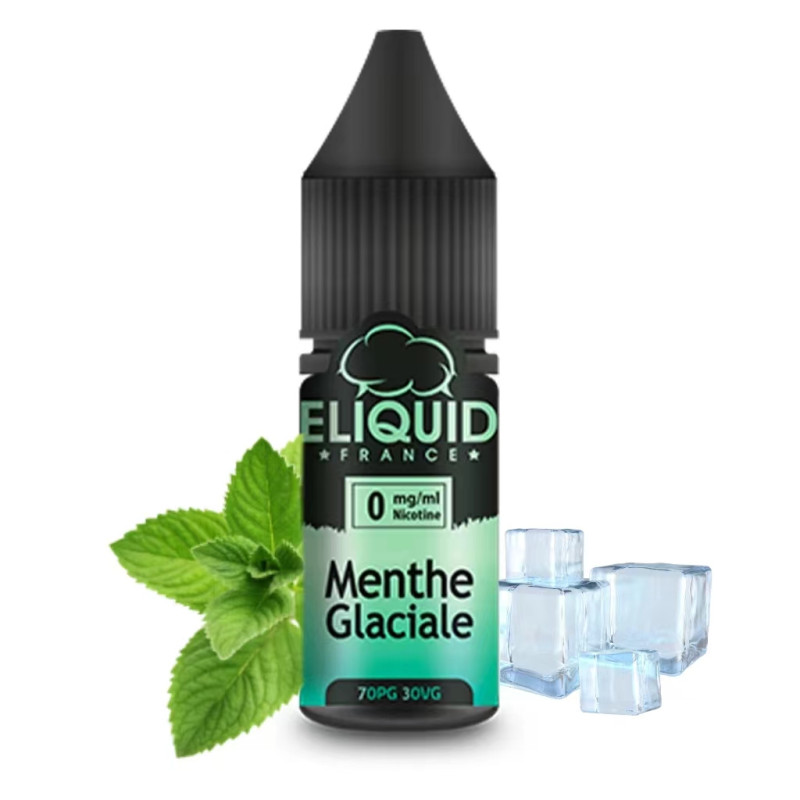 Menthe glaciale 10ml (6mg) - Eliquid France