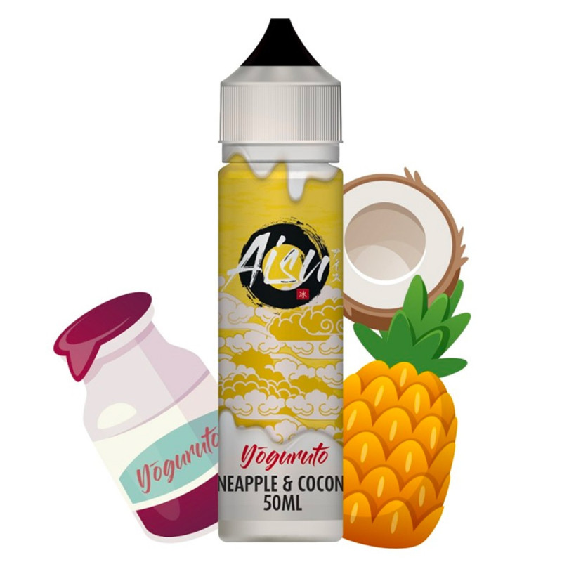 Pineapple & Coconut 50ml (0mg) - AISU Yoguruto