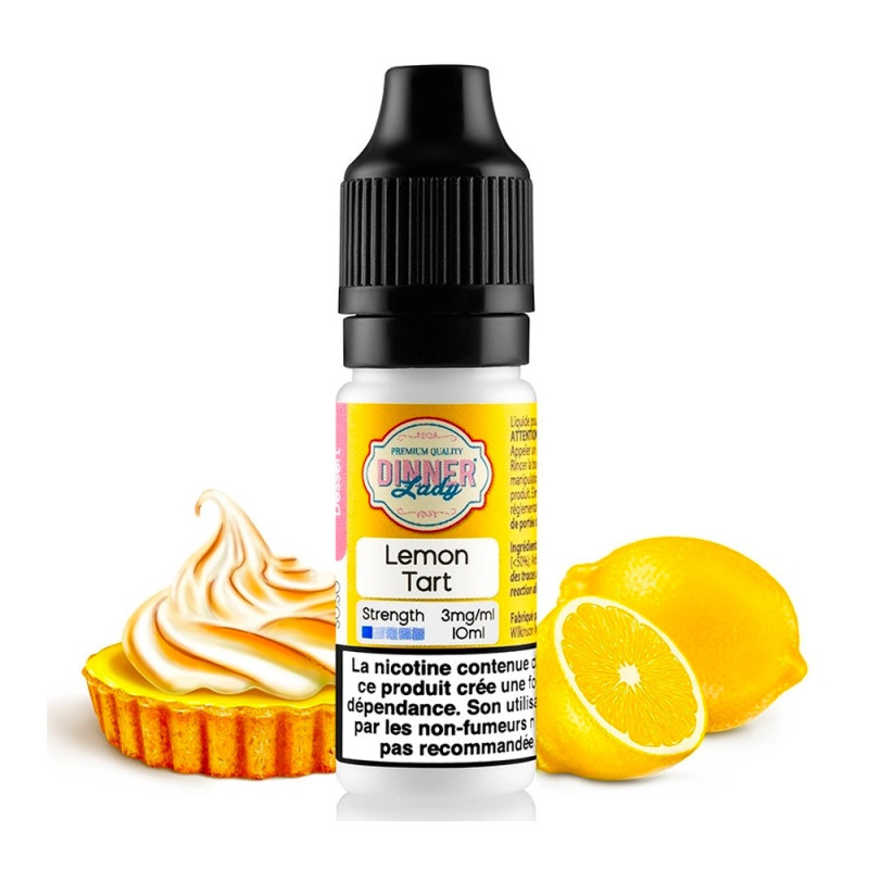 Lemon Tart 10ml (3mg) - Dinner Lady