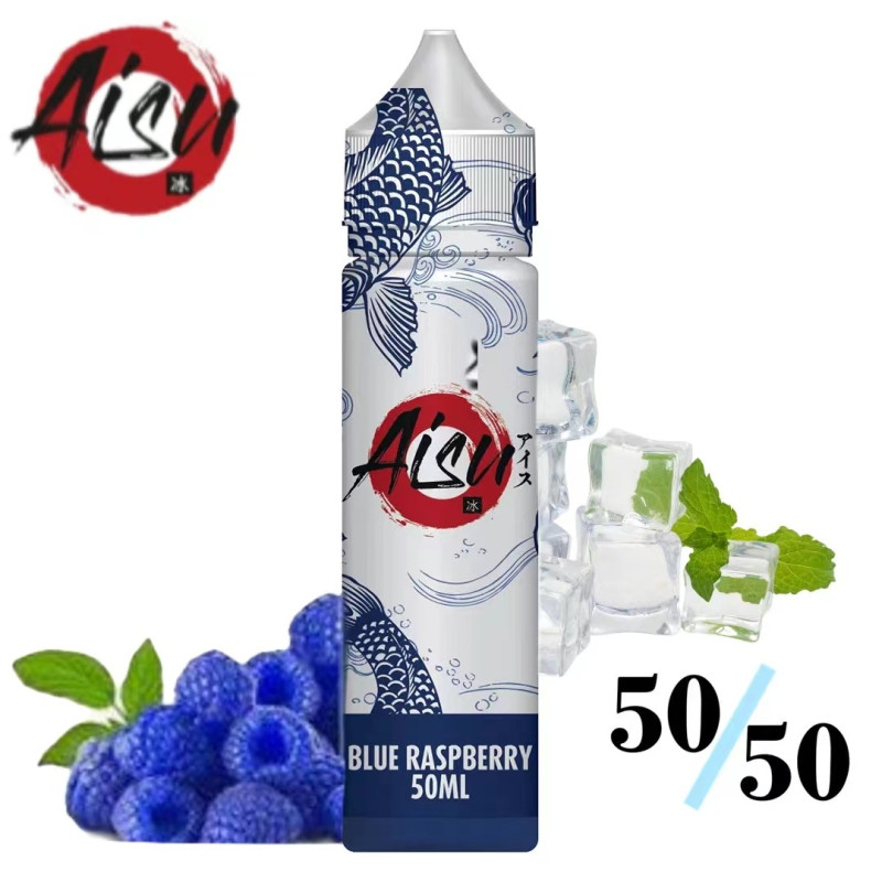 Blue Raspberry 50ml (0mg) - AISU