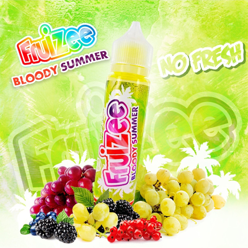 Bloody Summer 50ml (0mg) - Fruizee No Fresh by ELIQUID France
