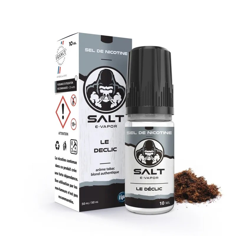 Salt E-Vapor: Le Déclic 10ml (20mg) - Le French Liquide
