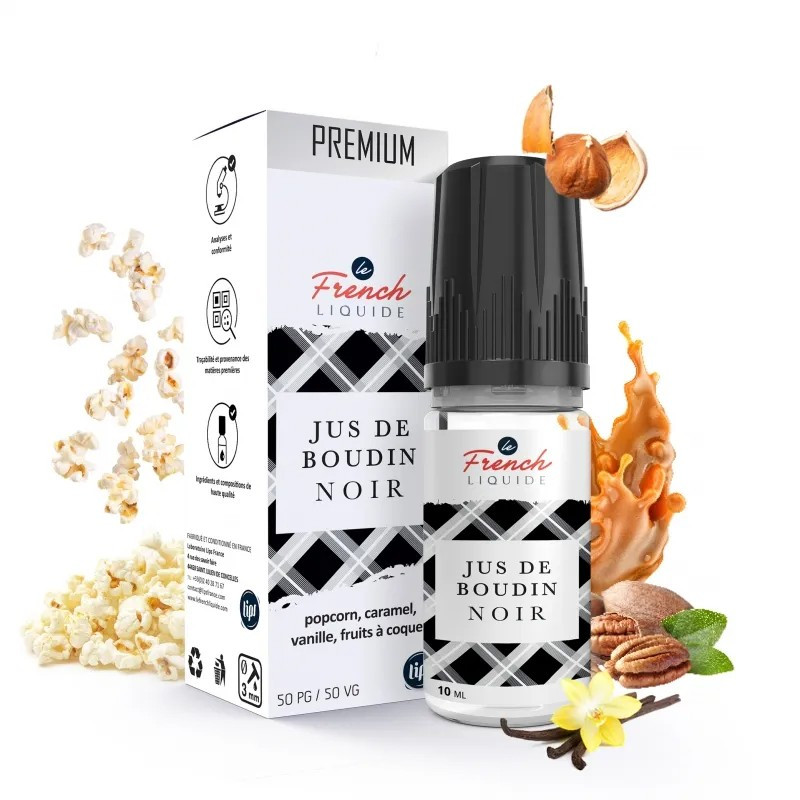 Jus de Boudin Noir 10ml (3mg) - Le French Liquide