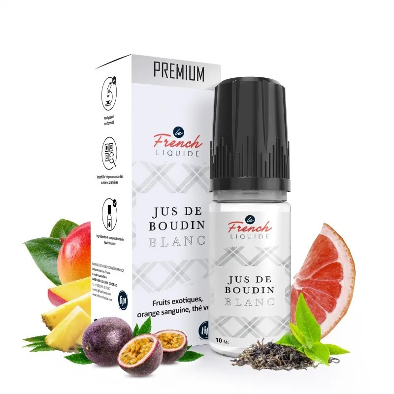 Jus de Boudin Blanc 10ml (0mg) - Le French Liquide