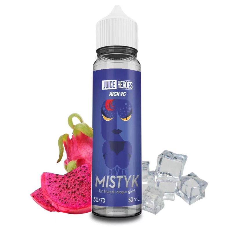 Mistyk 50ml (0mg) - Juice Heroes by Liquideo