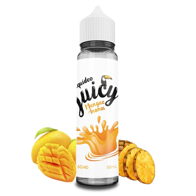 Mangue Ananas 50ml (0mg) - Liquideo