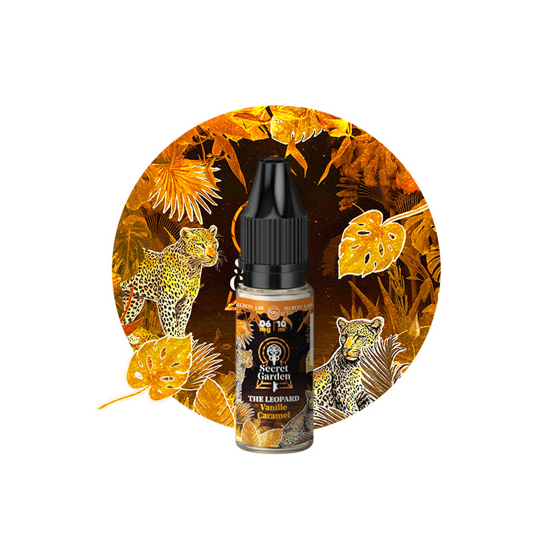 The Leopard 10ml Secret Garden (Nicotine:12 mg/ml) - Secrets Lab