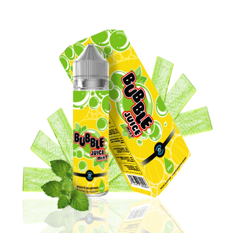 Bubble Juice Mint 50ml (0mg) - Aromazon