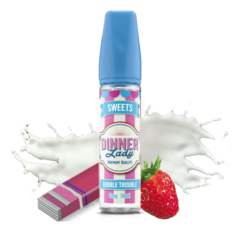 Bubble Trouble 50ml (0mg) - Dinner Lady