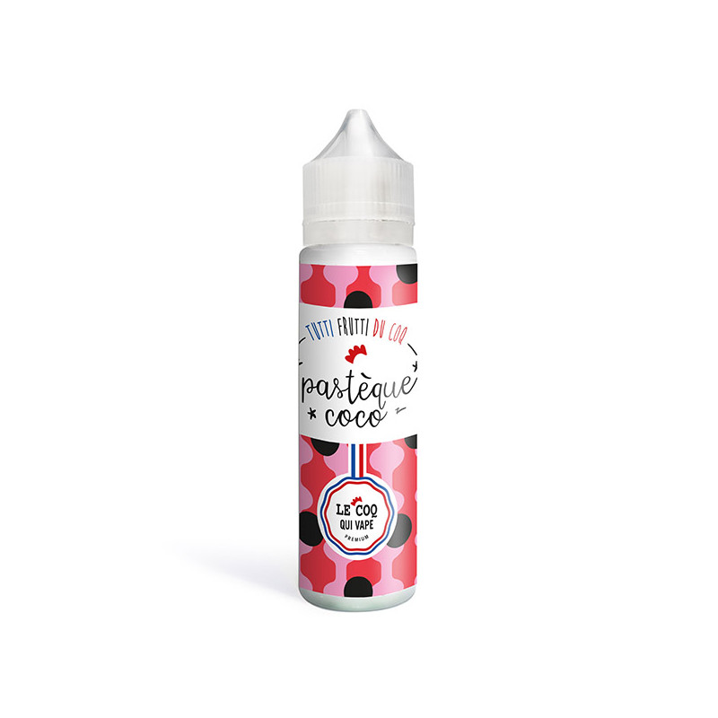 Pastèque Coco 50ml Tutti Frutti du Coq (Pastèque Coco 50ml Tutti Frutti du Coq - Le Coq qui Vape) - Airomia