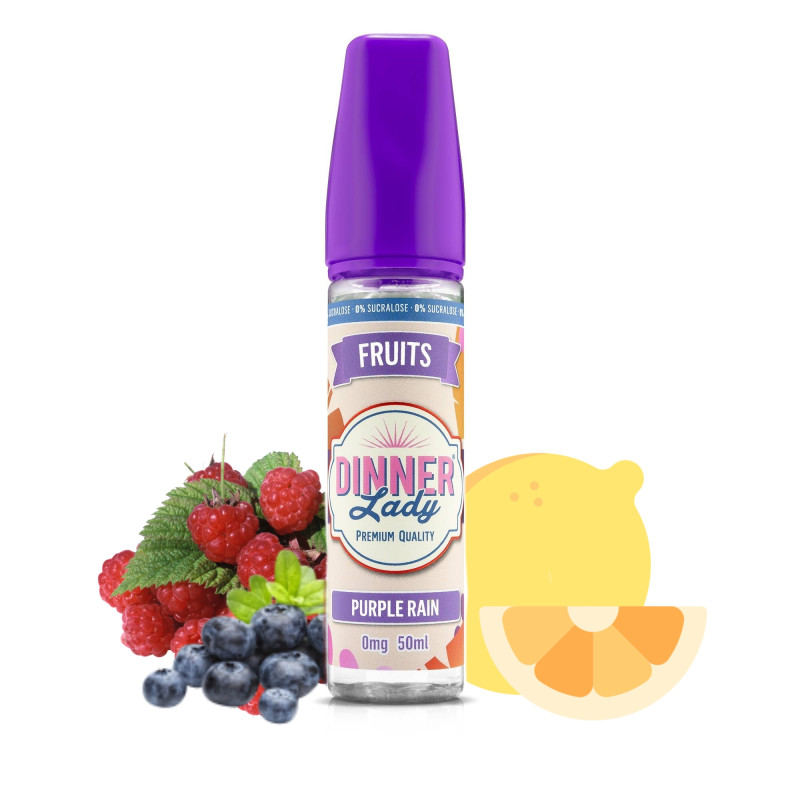 Purple Rain 50ml 0% Sucralose (0mg) - Dinner Lady