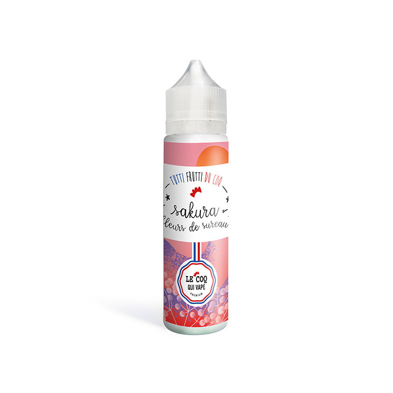 Sakura Fleur de Sureau 50ml Tutti Frutti du Coq (Sakura Fleur de Sureau 50ml Tutti Frutti du Coq - Le Coq qui Vape) - Airomia