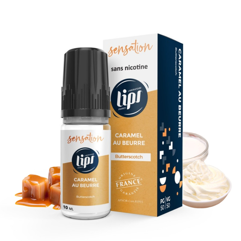 Caramel au Beurre 10ml (12mg) - Sensation by le French Liquide