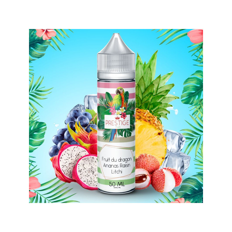 Fruit du Dragon Ananas Raisin Litchi 50ml (Fruit du Dragon Ananas Raisin Litchi 50ml - Prestige Fruits)