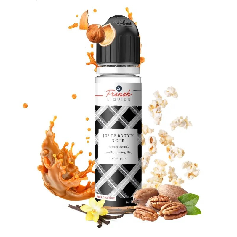 Jus de Boudin Noir 50ml (0mg) - Le French Liquide