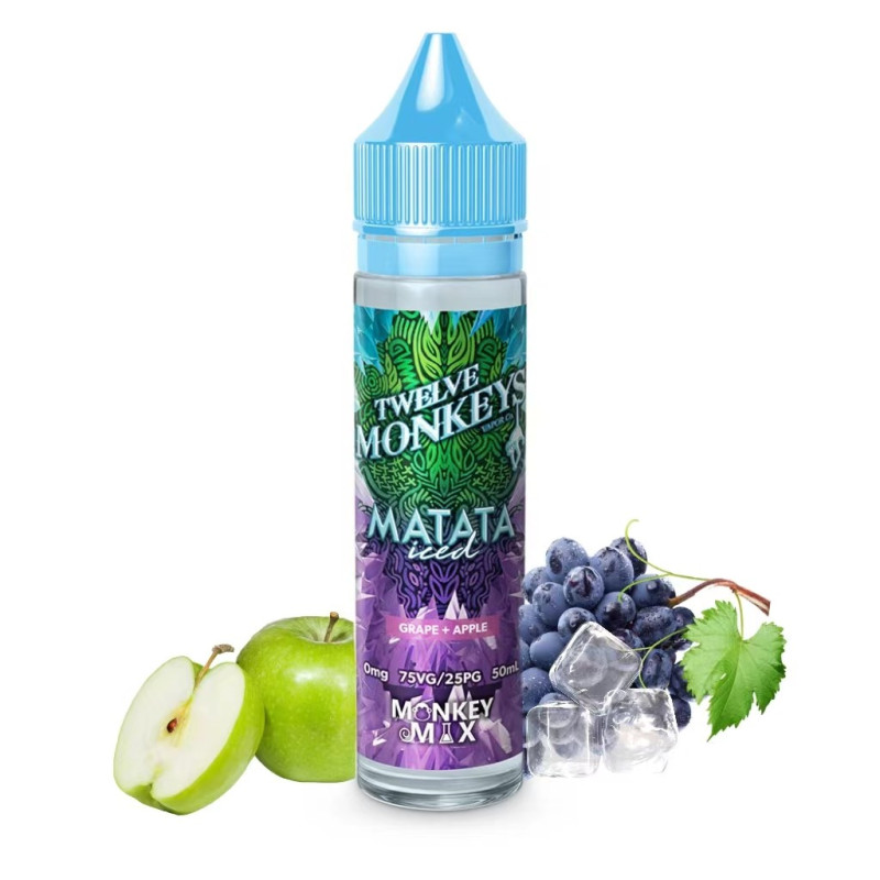 MATATA ICED 50ml (0mg) - Ice Age by 12 Monkeys