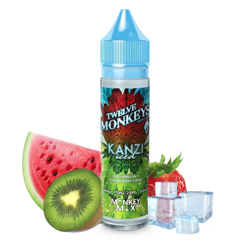 KANZI ICED 50ml (0mg) - Ice Age by 12 Monkeys