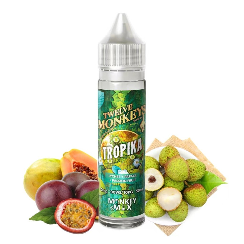 TROPIKA 50ml (0mg) - 12 Monkeys