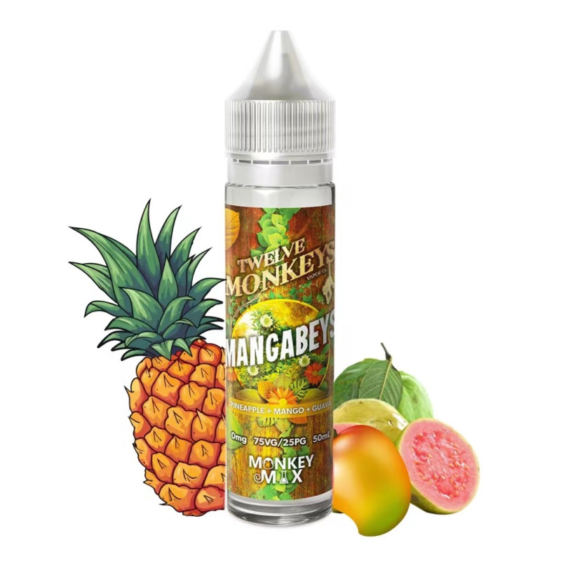 MANGABEYS 50ml (0mg) - 12 Monkeys