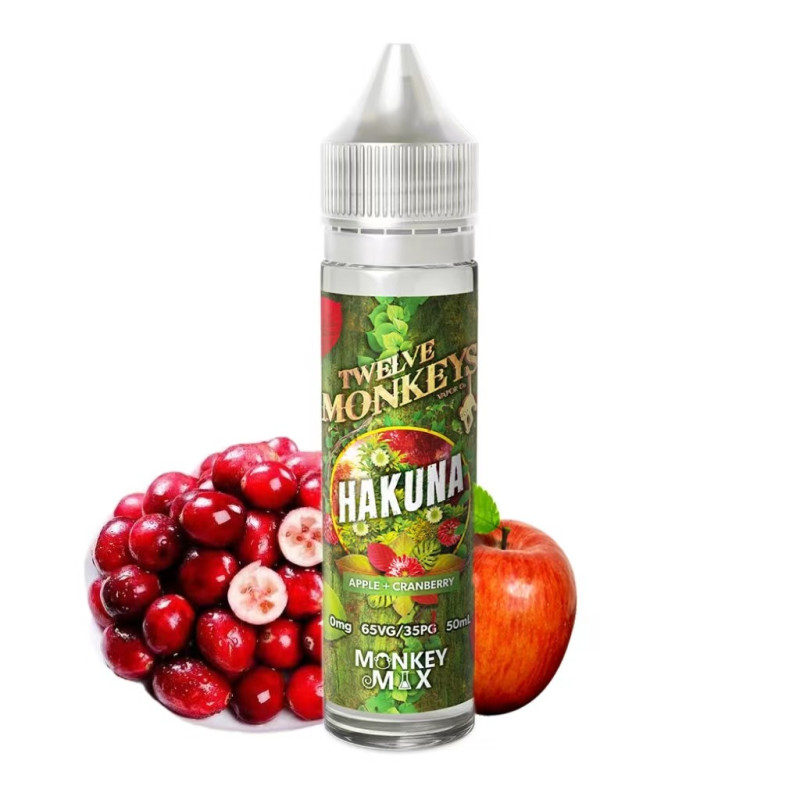 HAKUNA 50ml (0mg) - 12 Monkeys