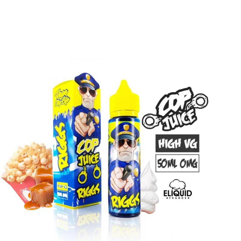 RIGGS 50ML (0mg) - Cop Juice by ELIQUID France