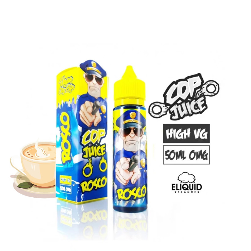 Cop Juice ROSCO 50ML by ELIQUID France (0mg) - Cop Juice ROSCO 50ML by ELIQUID France
