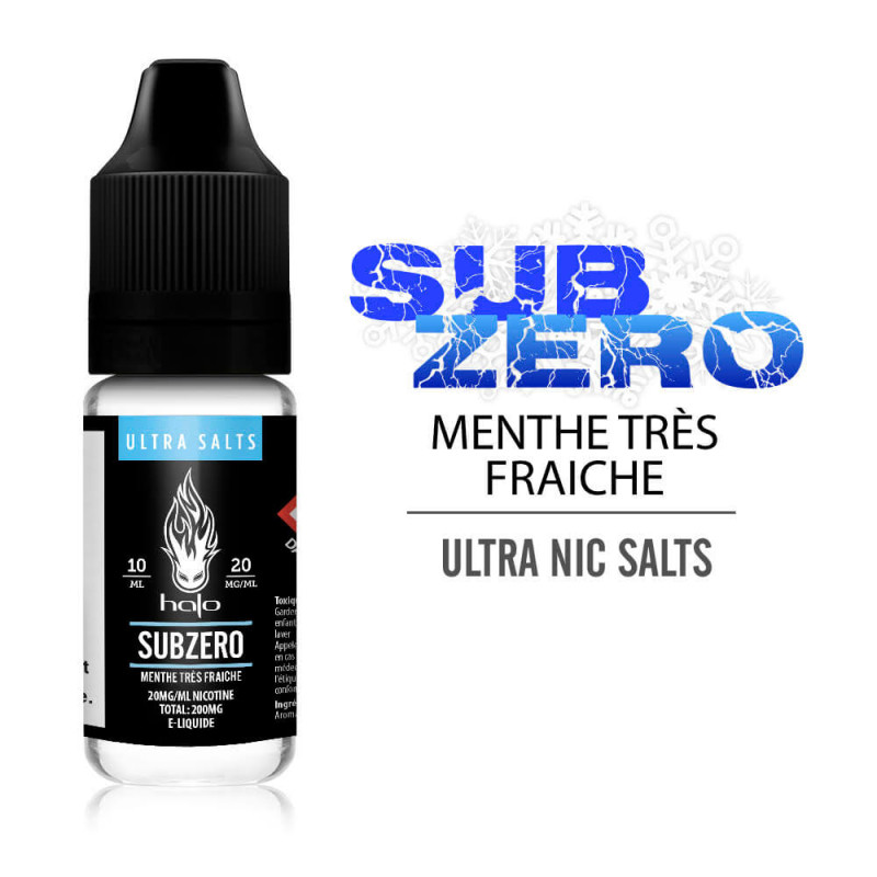 Subzero Ultra Salts 10ml (20mg) - Halo