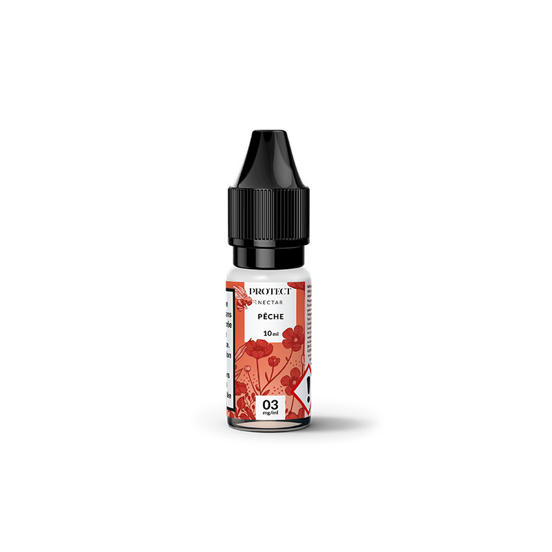 Pêche 10ml Nectar (Nicotine:12 mg/ml) - Protect