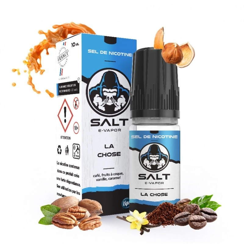 Salt E-Vapor: La Chose 10ml (10mg) - Le French Liquide