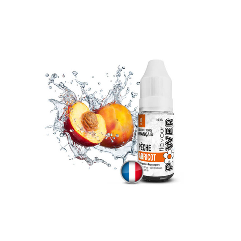 Pêche Abricot 50/50 10ml (12mg) - Flavour Power