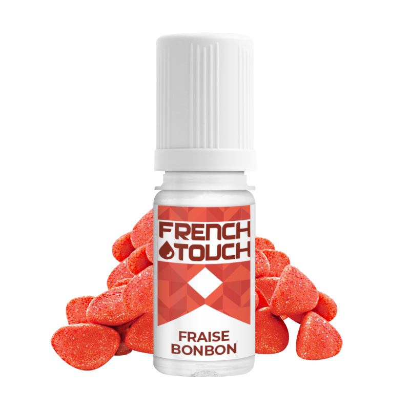 FRAISE BONBON 10ml (3mg) - French Touch