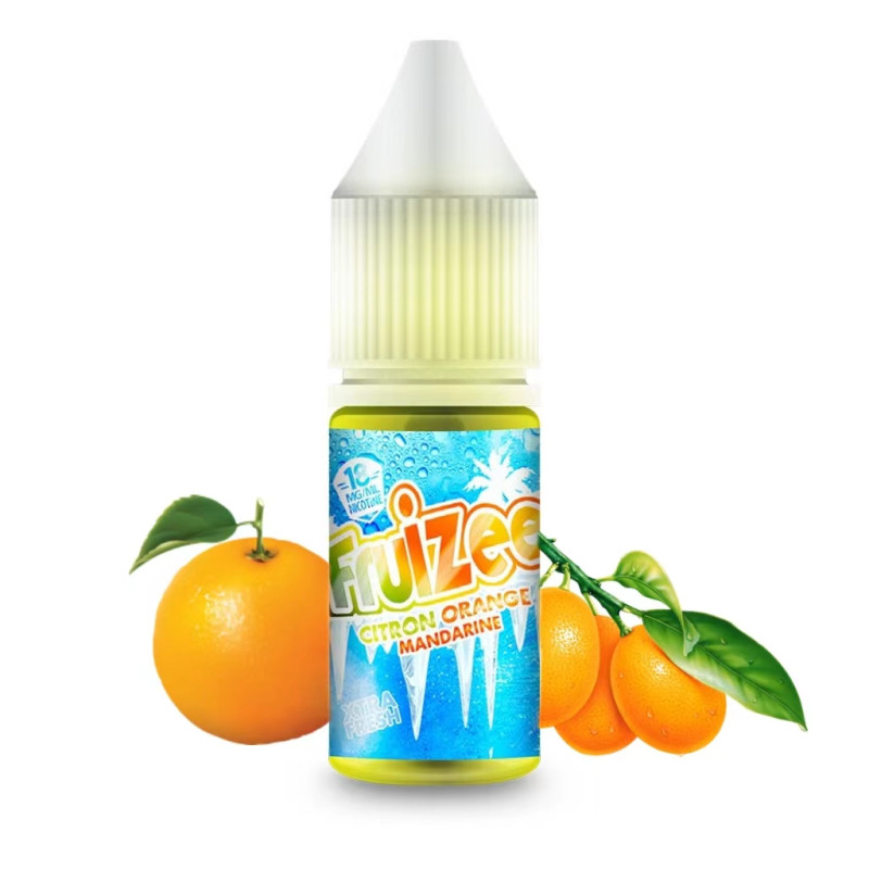 Citron orange Mandarine 10ml (6mg) - Fruizee by Eliquid France