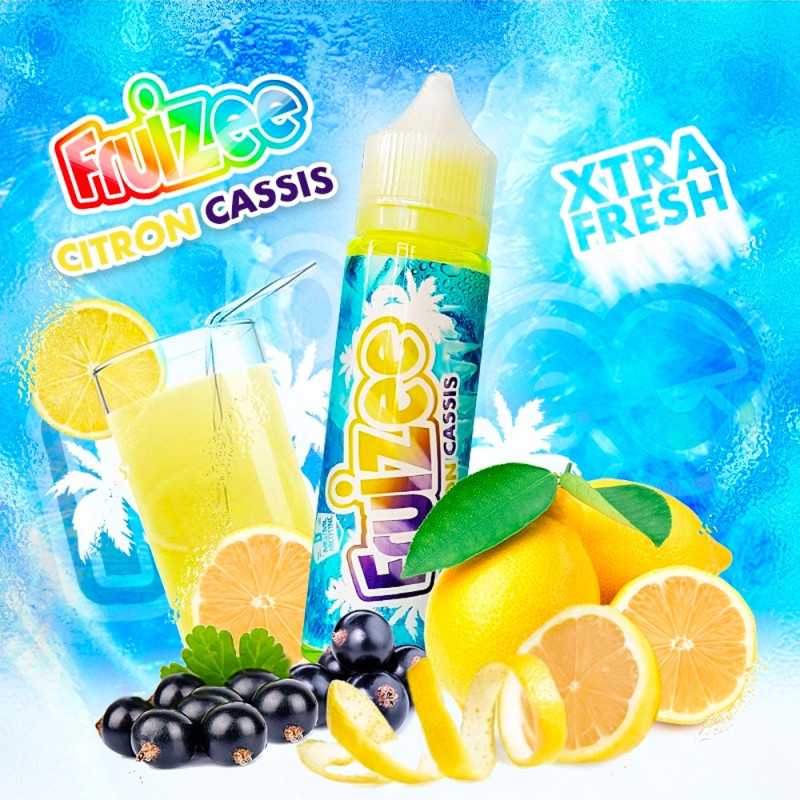 Citron Cassis 50ml (0mg) - Fruizee by ELIQUID France