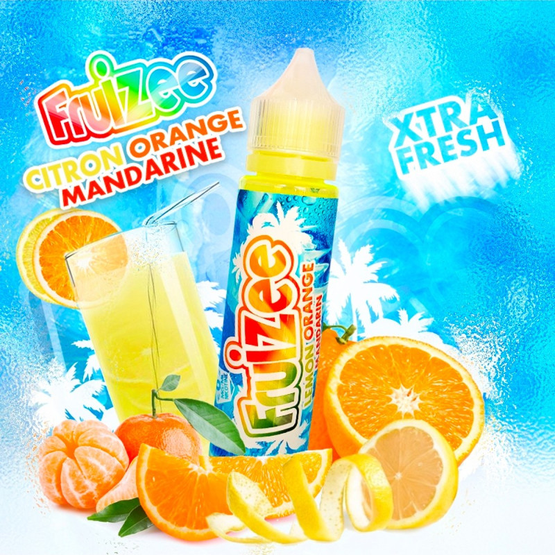 Citron Orange Mandarine 50ml (0mg) - Fruizee by ELIQUID France