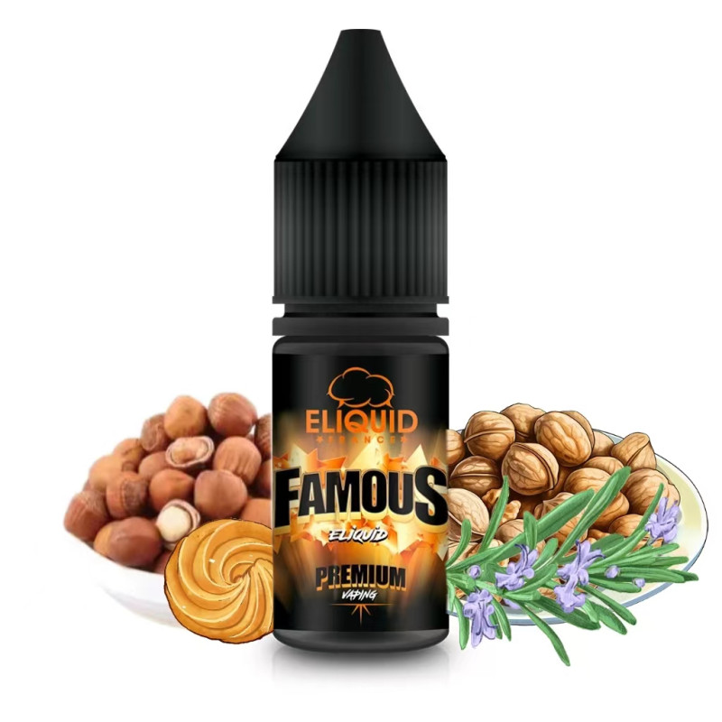 Famous 10ml (18mg) - Premium by Eliquid France