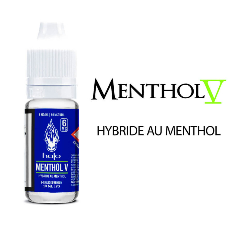 PG Menthol V 10ml (0mg) - Halo