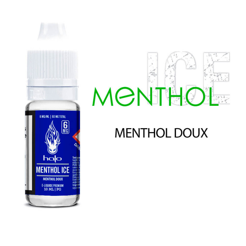 PG Menthol Ice 10ml (18mg) - Halo