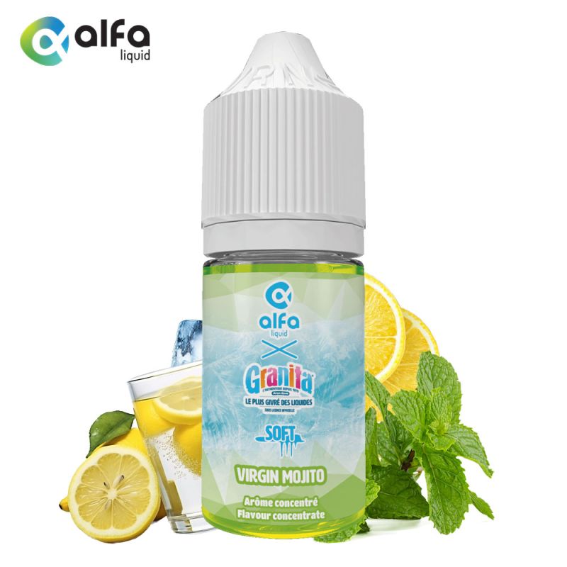 Concentré Virgin Mojito Soft 30ml (0mg) - Granita