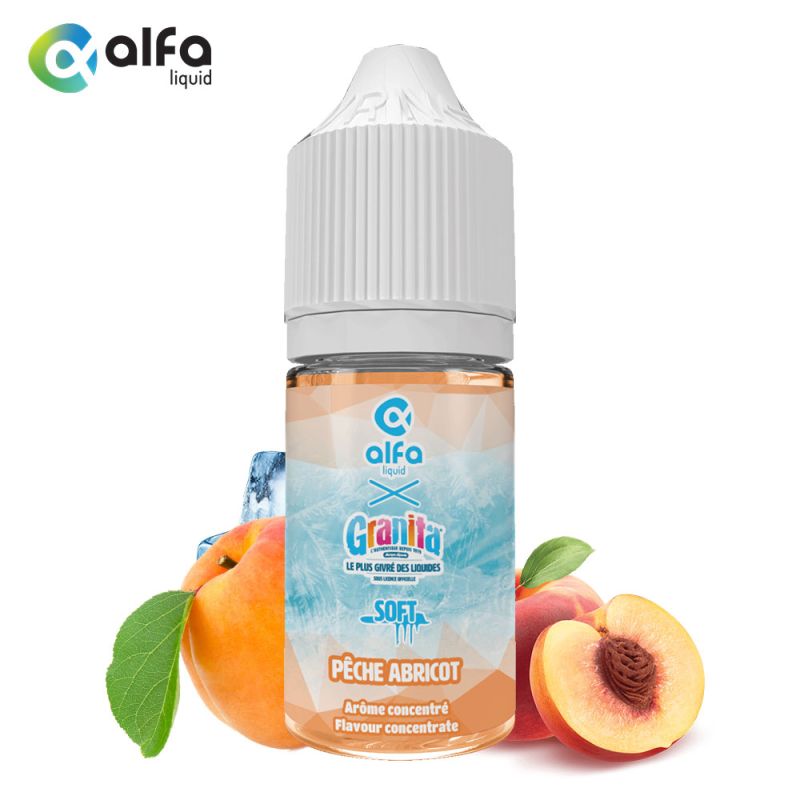 Concentré Pêche Abricot Soft 30ml (0mg) - Granita