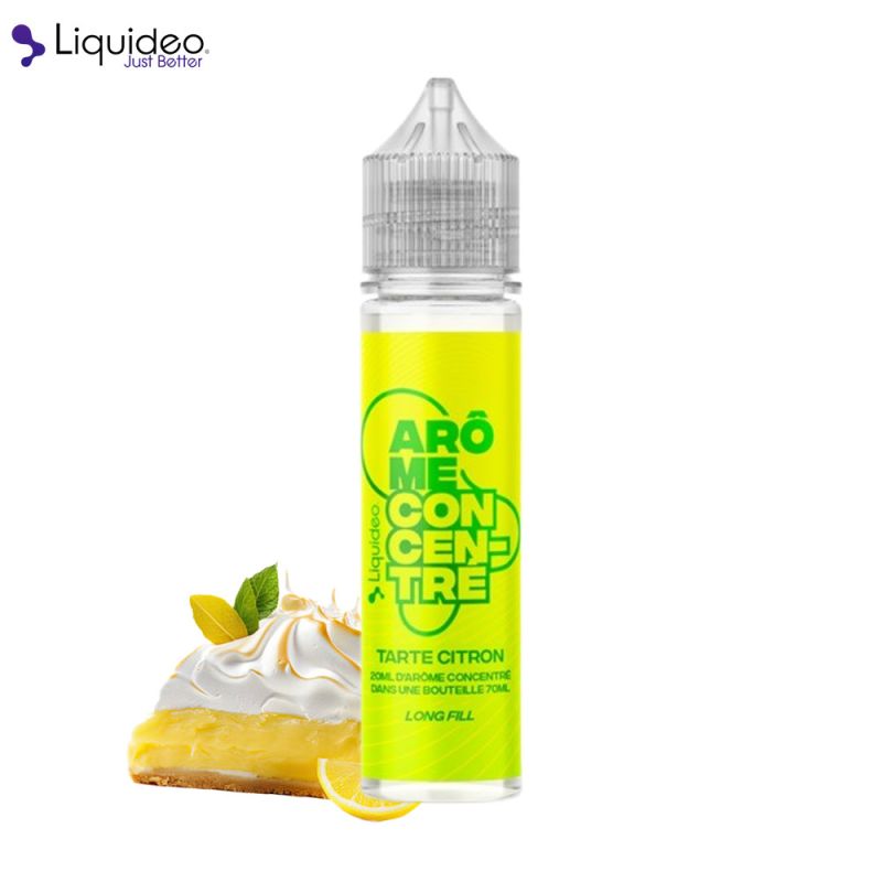 Concentré Tarte Au Citron 20ml (0mg) - Liquideo Longfill